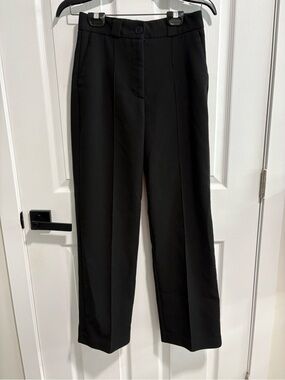 Dynamite Black Straight-Leg Dress Trousers